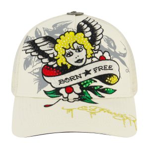 Cherub Rhinestone Trucker Hat