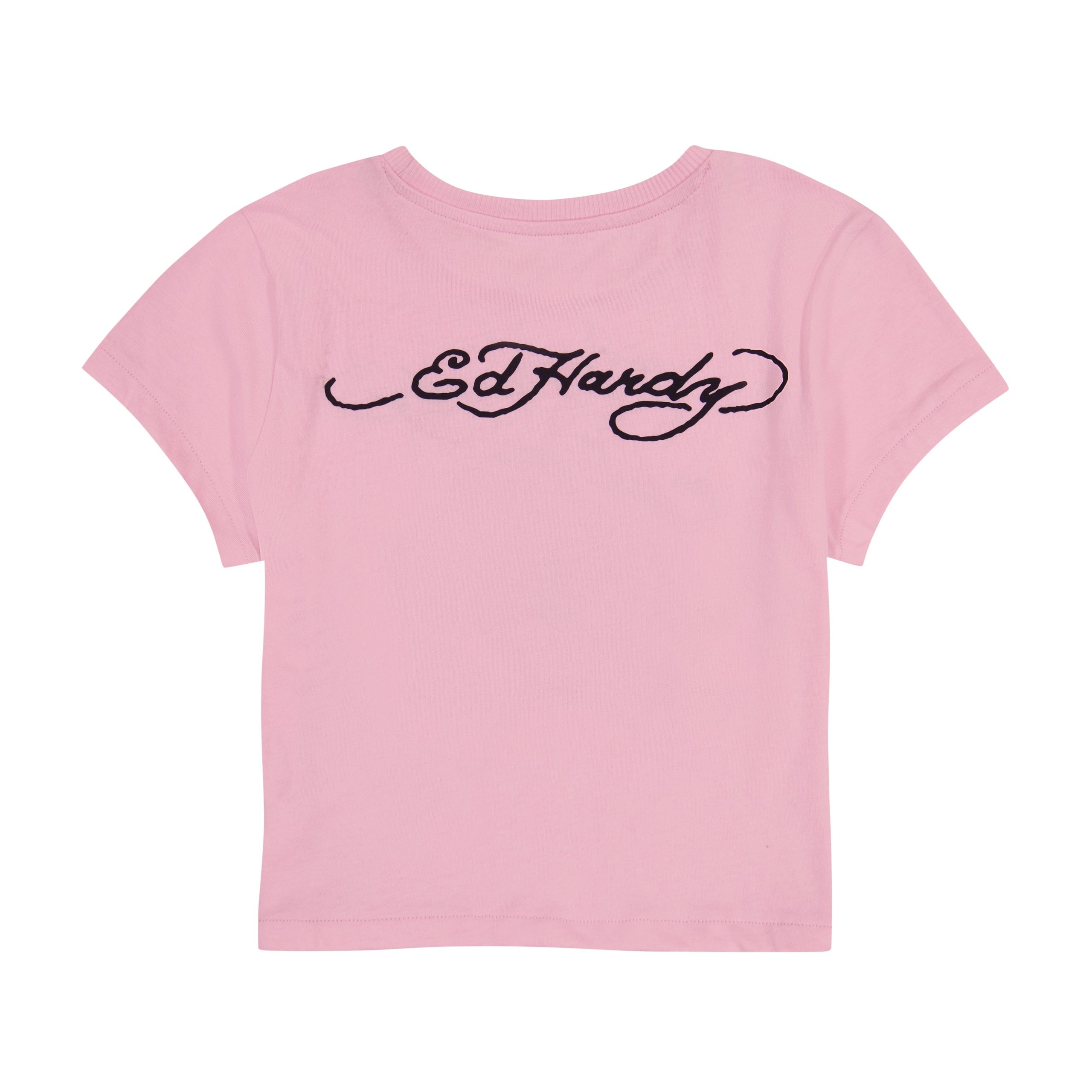 Panther Flame Baby Tee - Bubble Gum - Image 2