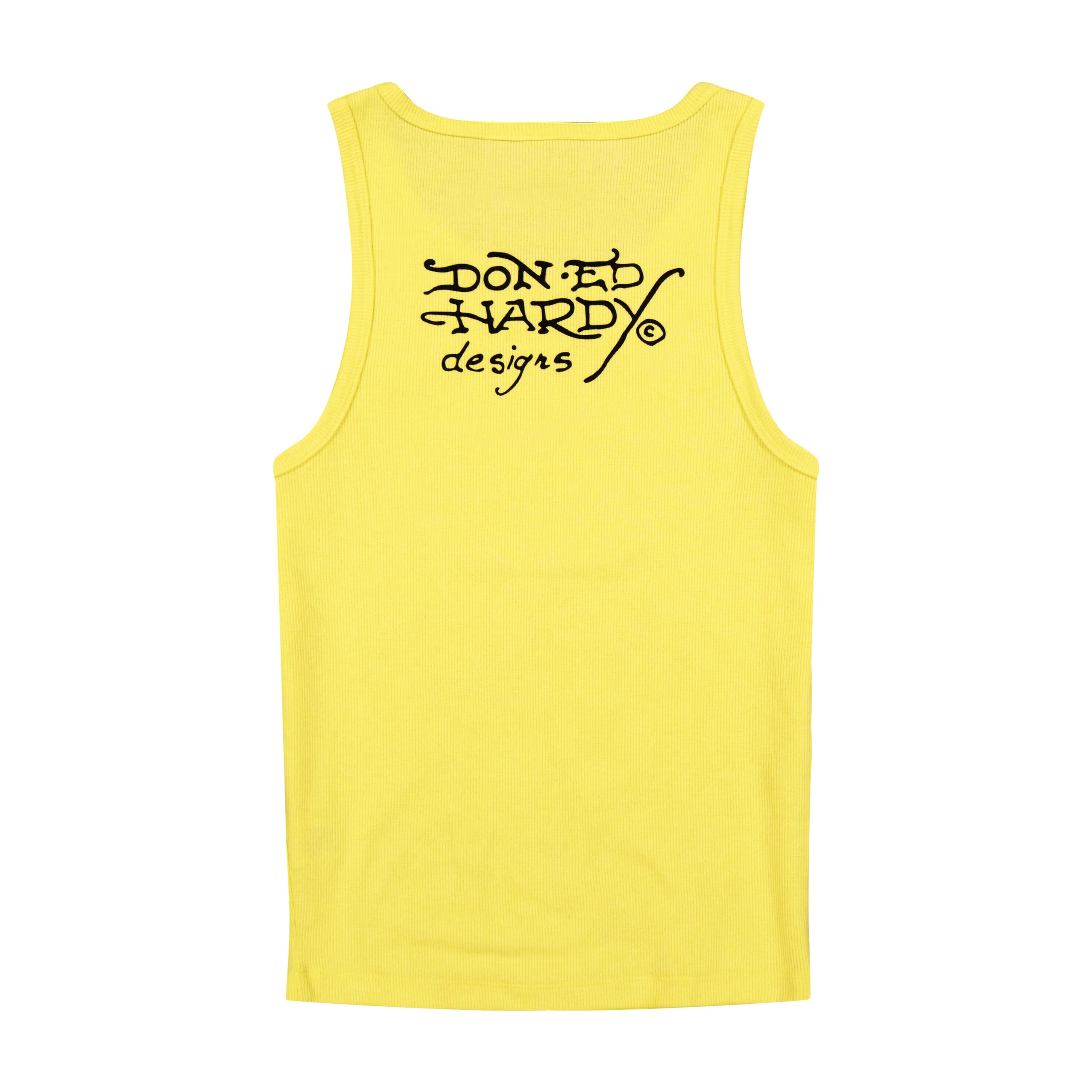 Heart Sword Rhinestone Tank Top - Image 3