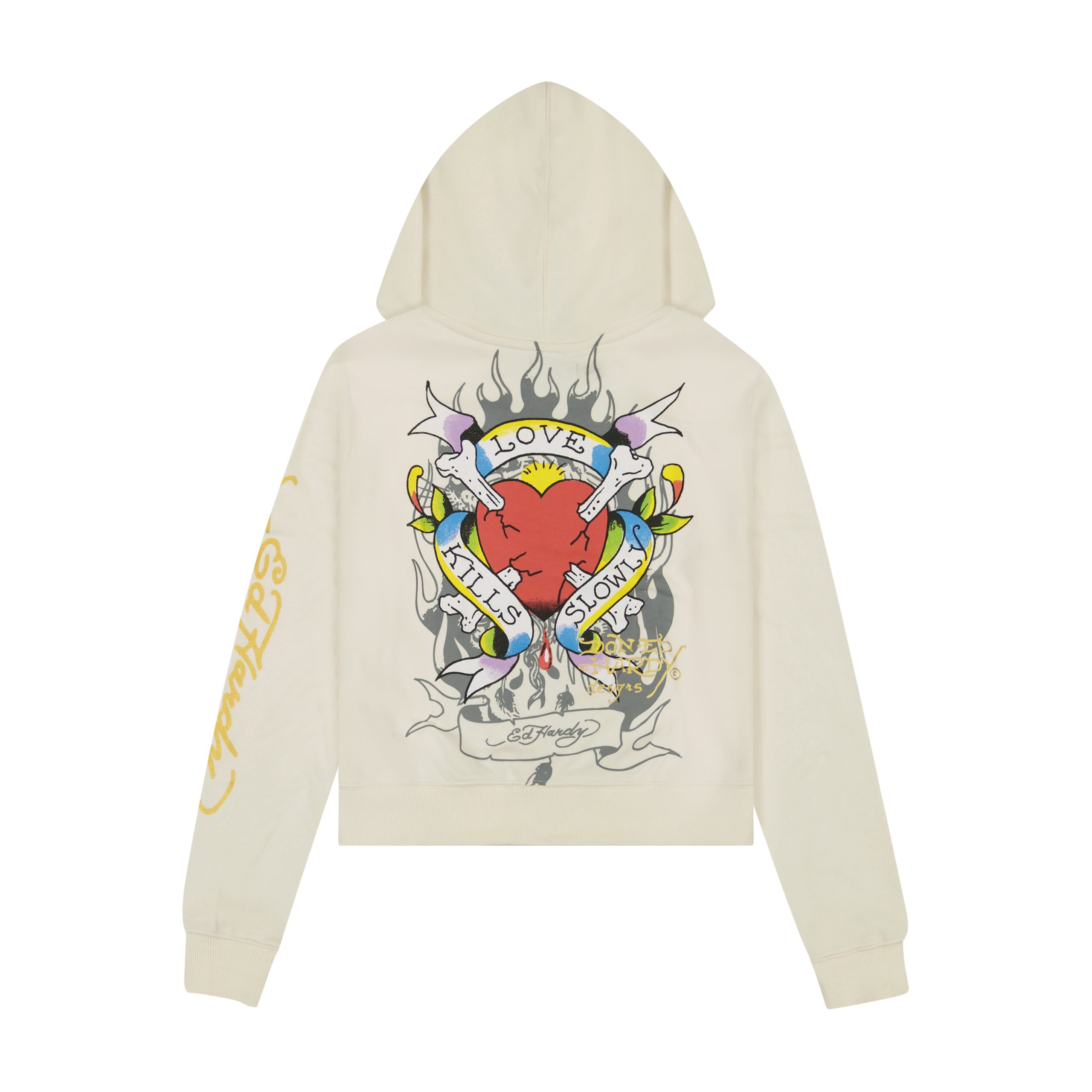 LKS Heart Zip Front Hoodie - Image 2