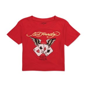 Rhinestone Aces Baby Tee