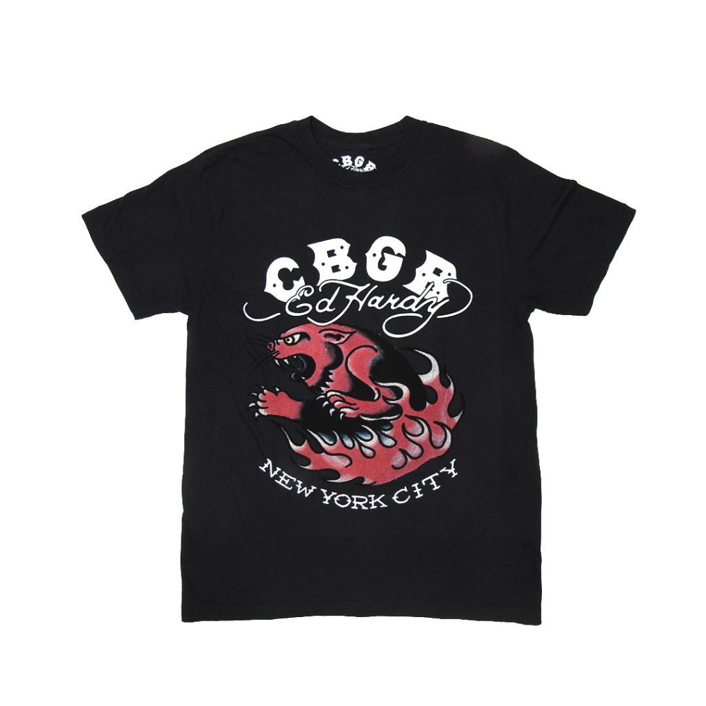 CBGB Panther Flame Boxy Tee