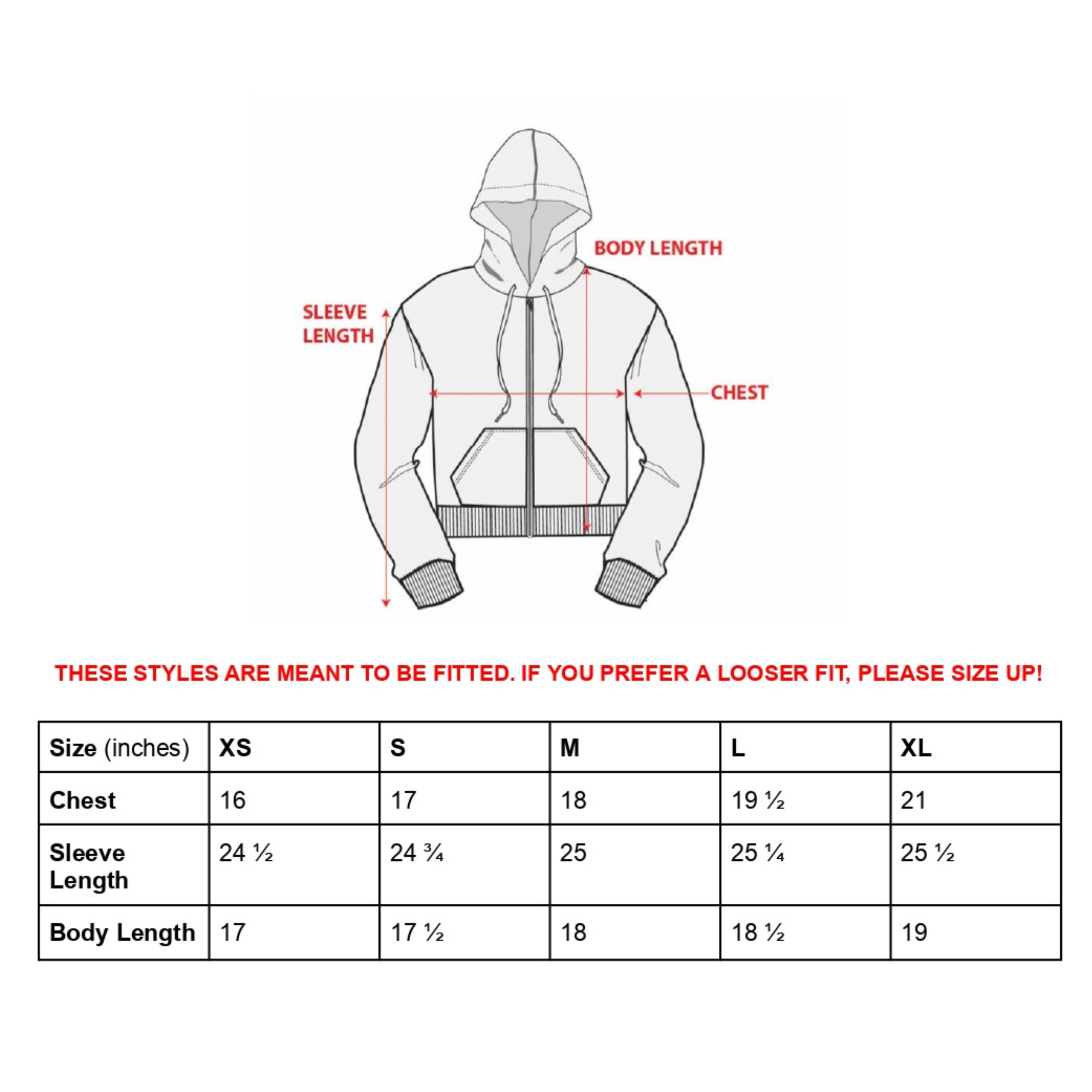 LKS Skull Black Zip Front Cropped Hoodie - Image 5