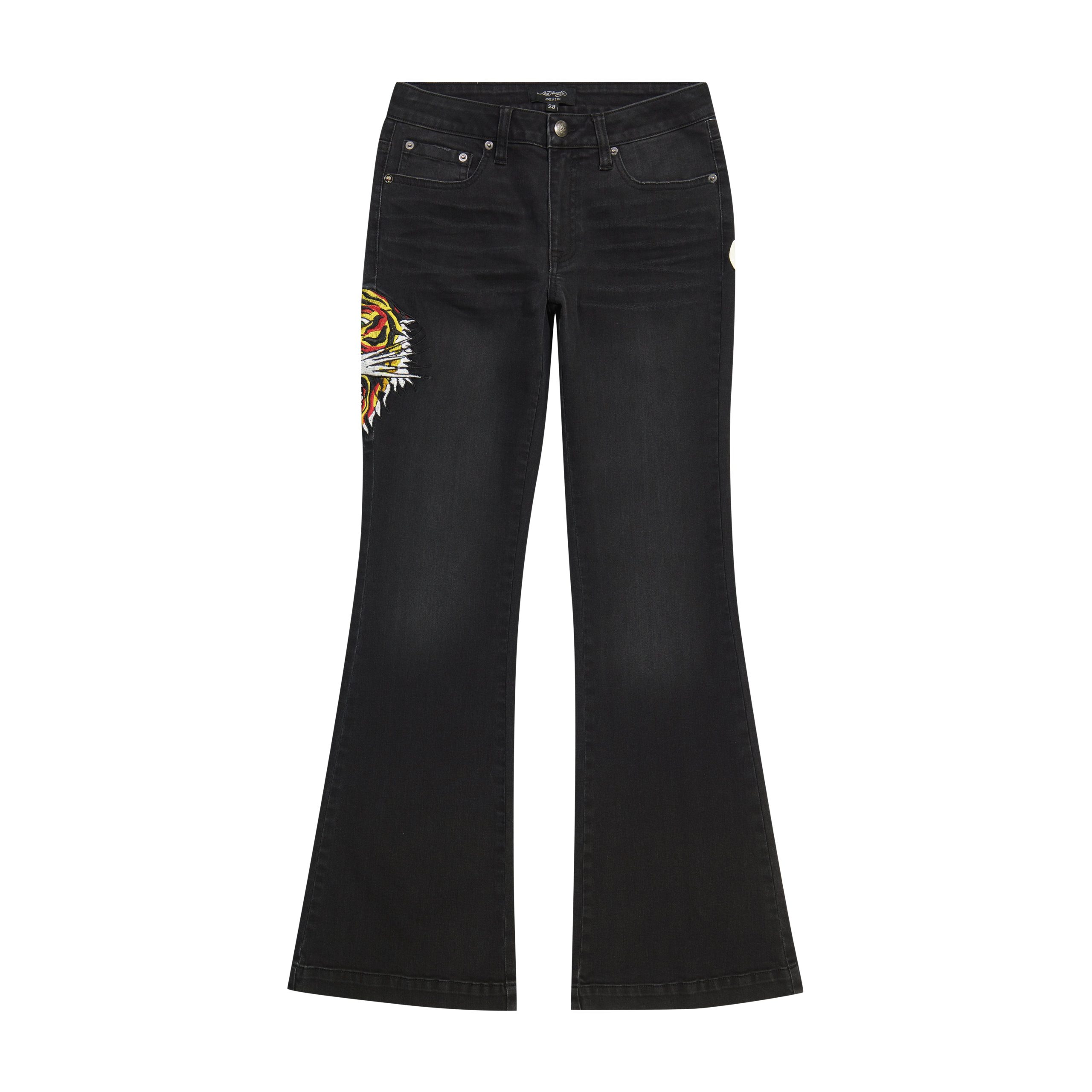 Tiger Head Slim Flare Jean - Image 2
