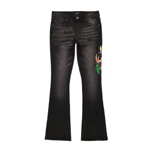 Sacred Heart Low Waist Bootcut Jean